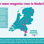 Weer meer magenta-roze in het Nederlandse straatbeeld